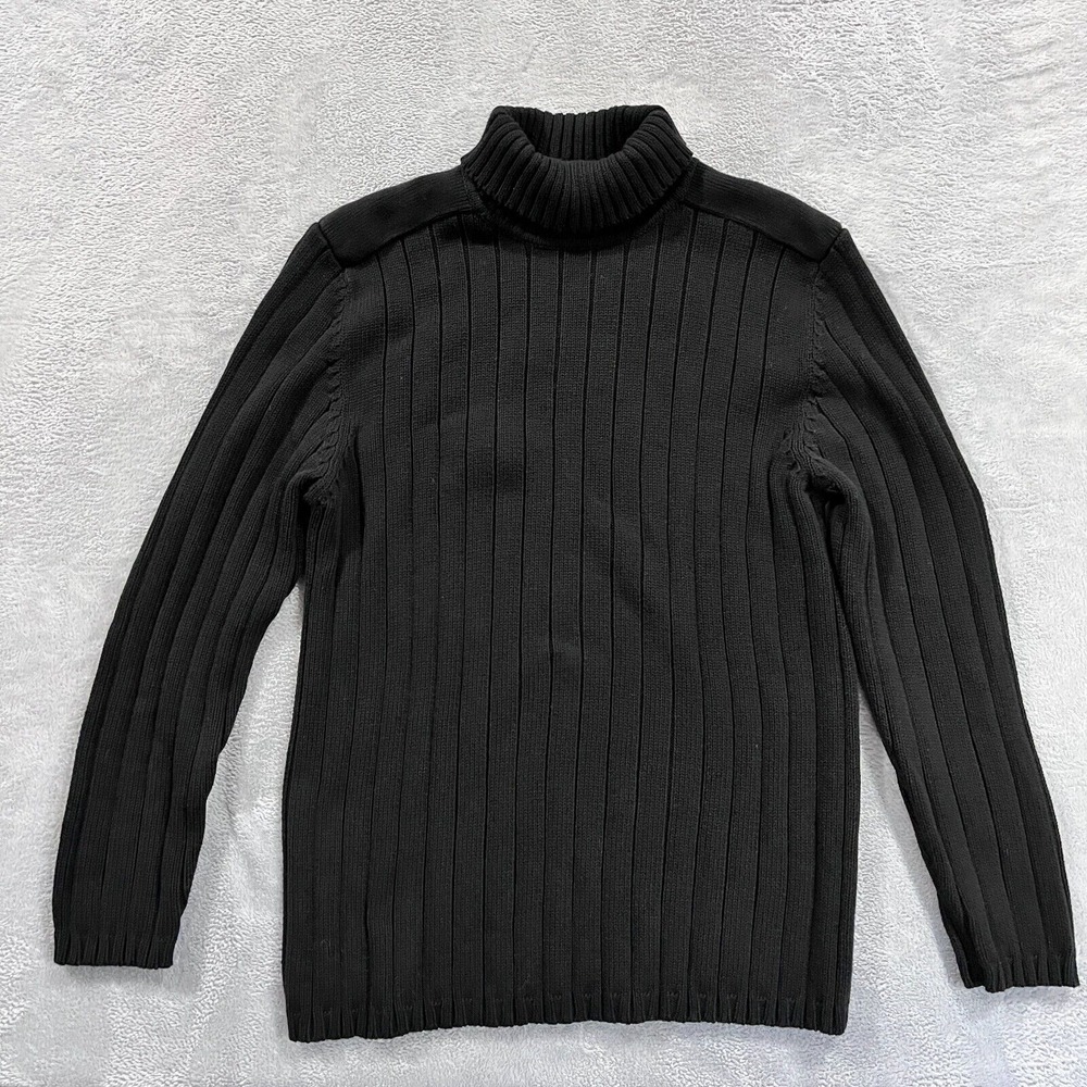 Pure Stuff Nordstrom Ribbed Sweater‎ Women's XL Turtle Neck Pullover